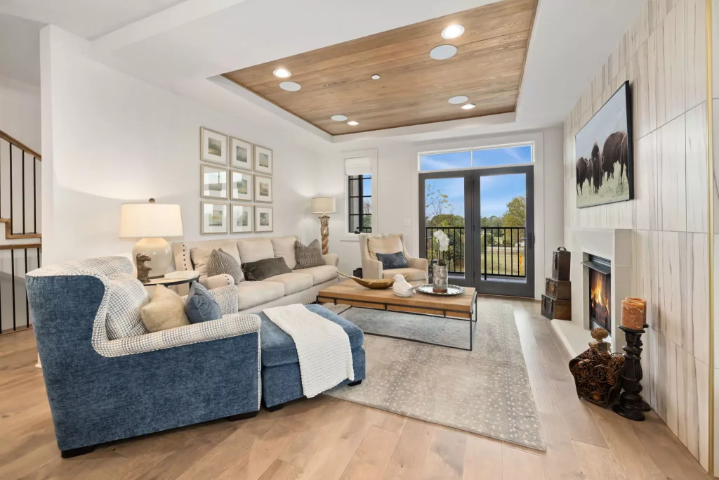 Pinnacle Brownstones - Living Room